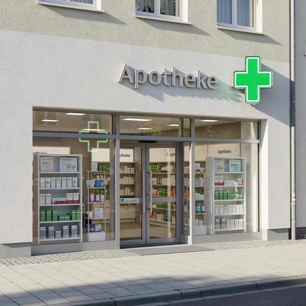Illustration for die Apotheke