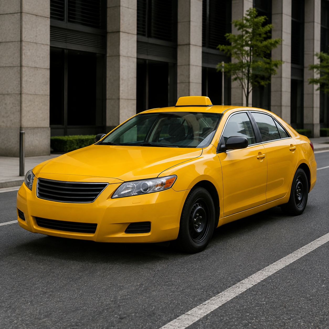 Illustration for das Taxi