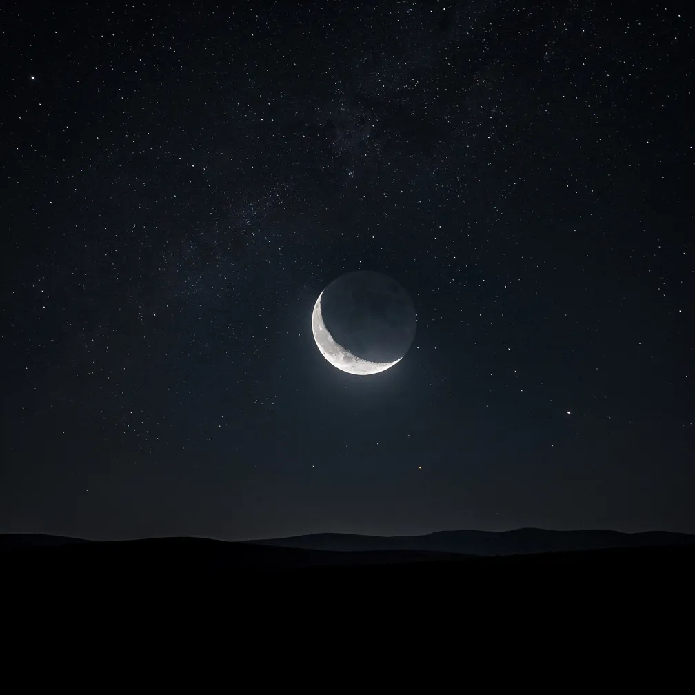 Ilustracja do słowa die Nacht