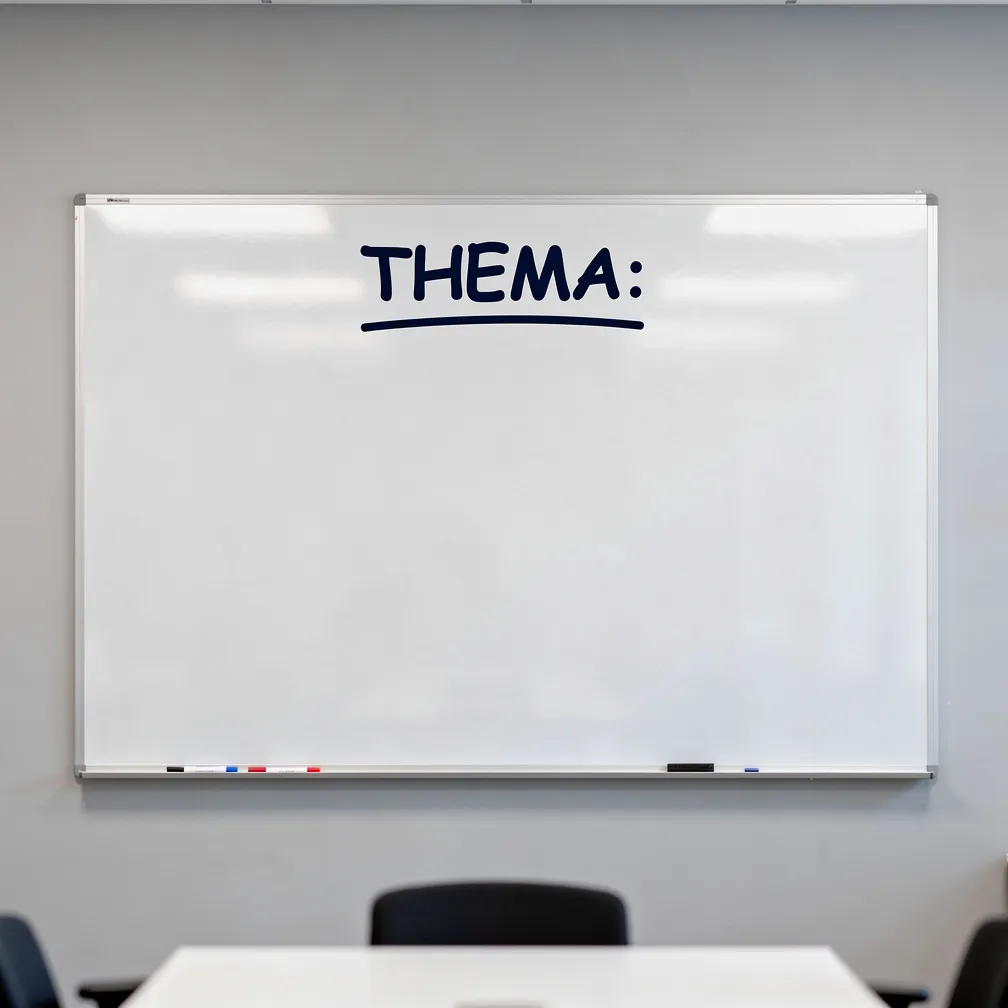 Иллюстрация к слову das Thema
