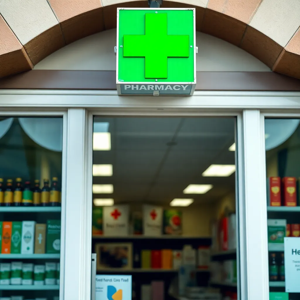 Иллюстрация к слову pharmacy