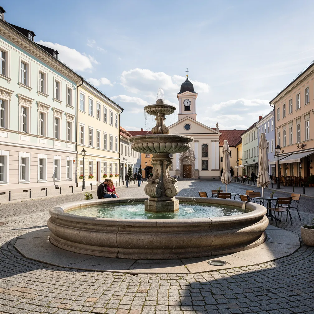 Ilustracja do słowa der Platz