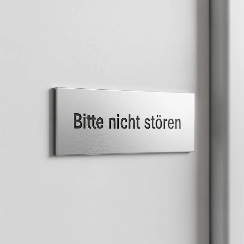 Illustration for das Schild