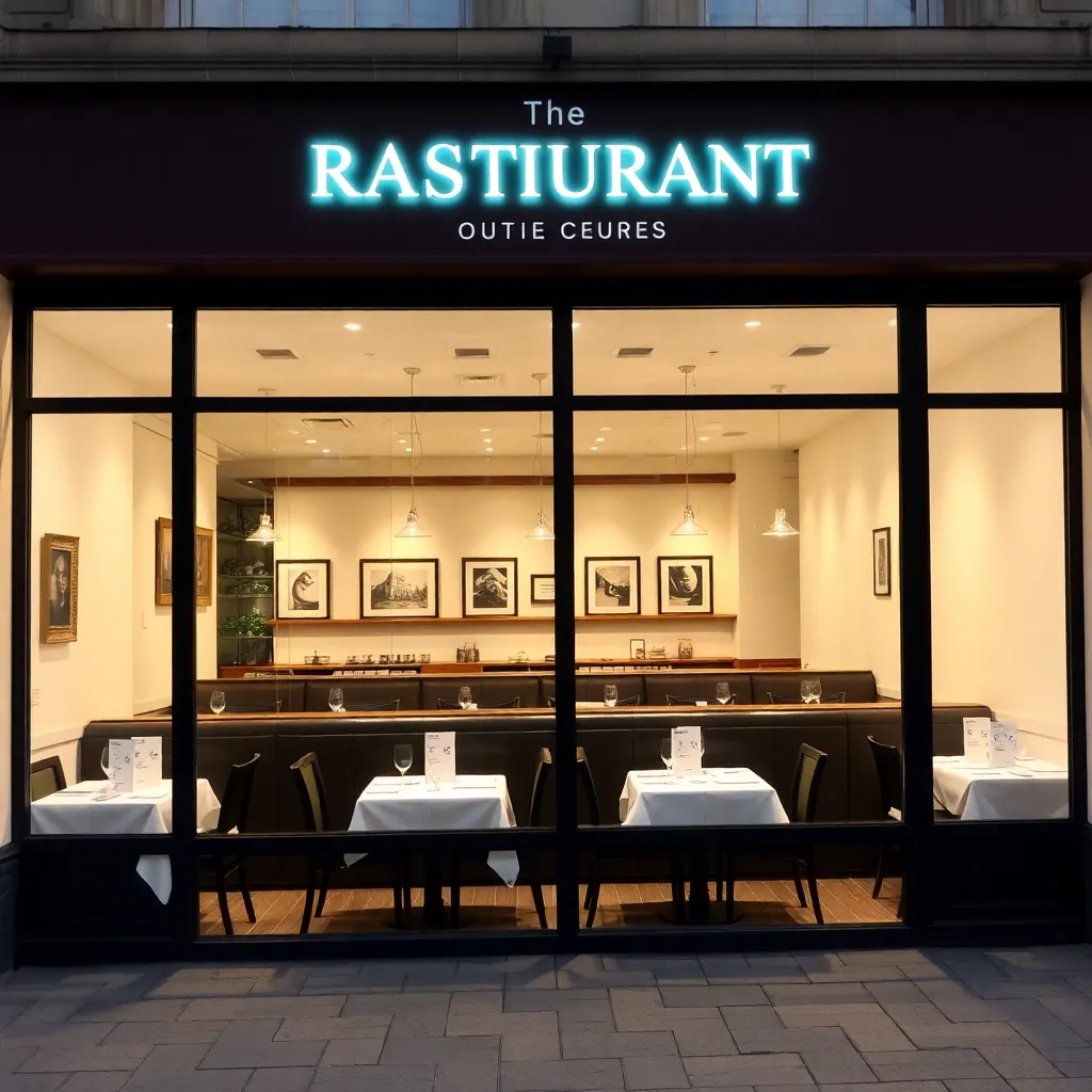 Ilustracja do słowa restaurant
