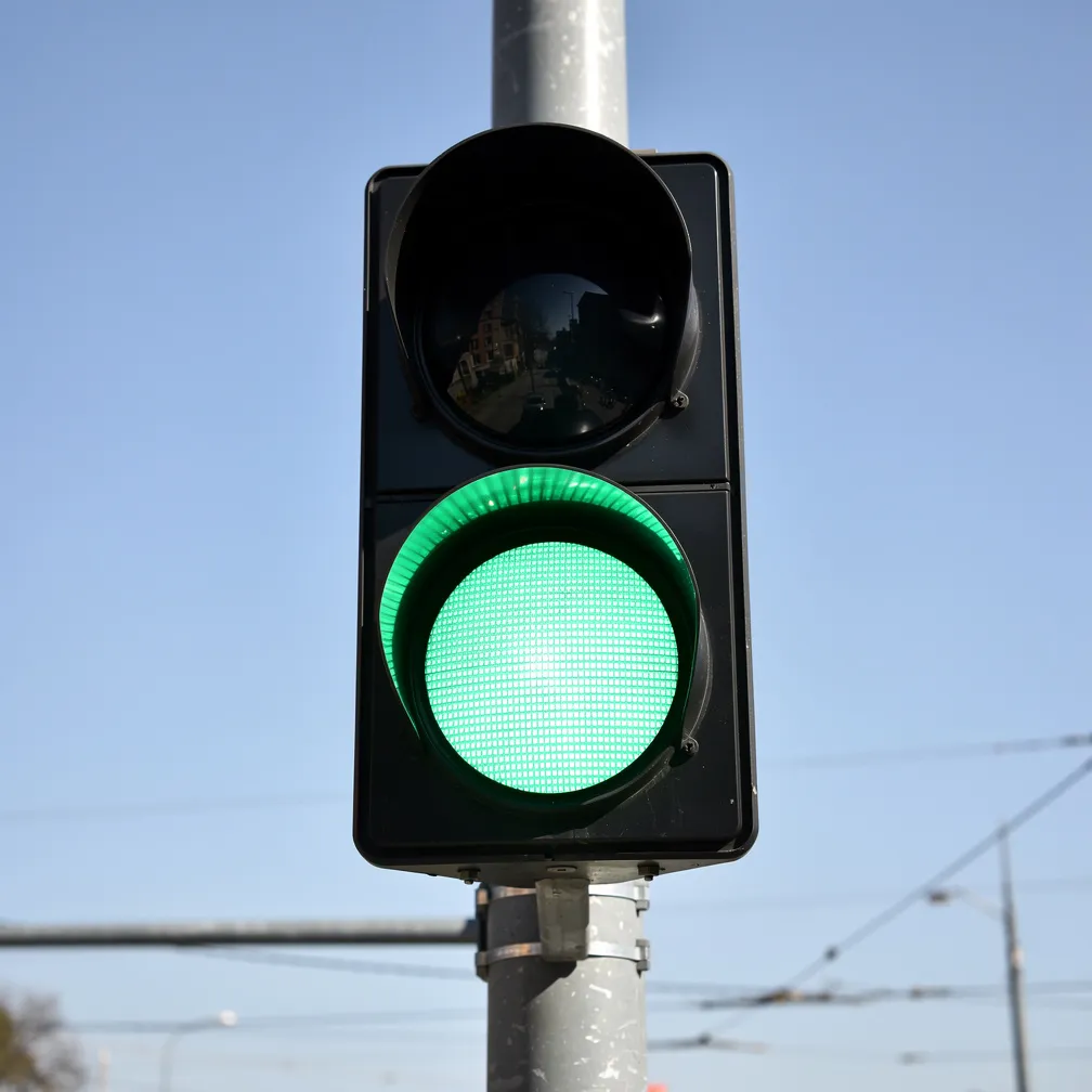 Ilustracja do słowa die Ampel