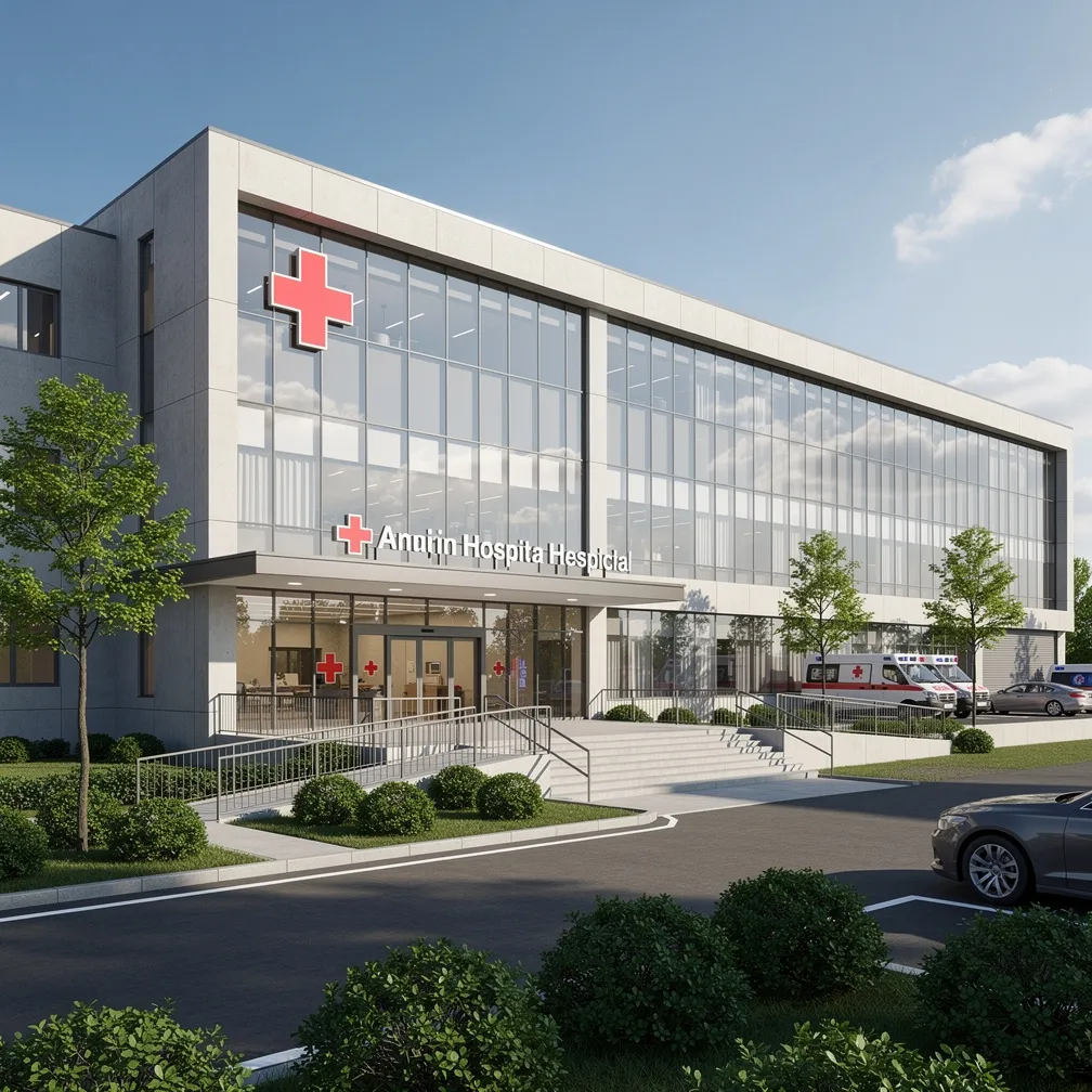 Ilustracja do słowa das Krankenhaus