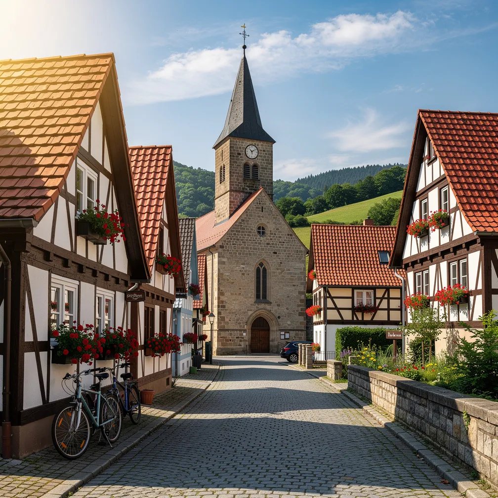 Illustration for das Dorf