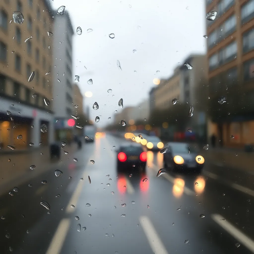 Illustration pour rainy